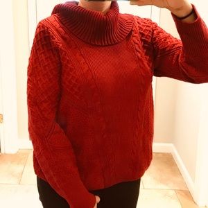 Cowl Neck Sweater by Chico’s *Autumn Fall*